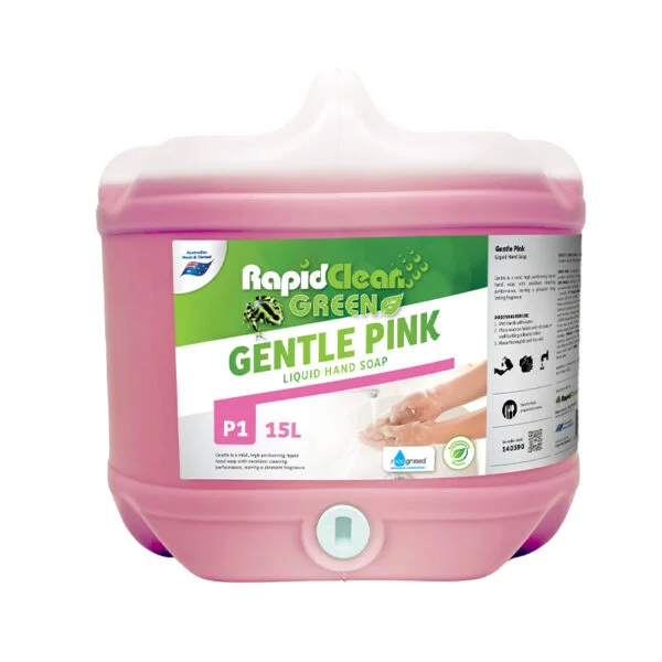 RapidClean Gentle Pink Liquid Hand Soap - Image 3