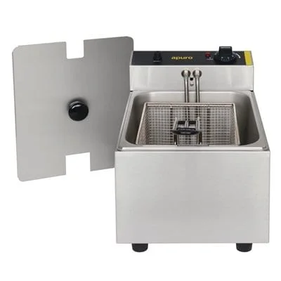 Apuro Single Pan Bench Top Fryer 5Ltr