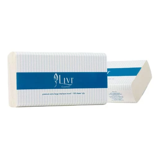 LIVI Essentials Extra Large Towel 1Ply 100s – 1401