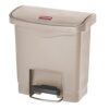 Rubbermaid Slim Jim Resin Front Step Bin 15L - Image 3