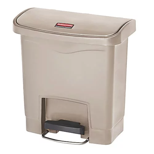 Rubbermaid Slim Jim Resin Front Step Bin 15L - Image 3