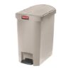 Rubbermaid Slim Jim Resin End Step Bin 30L - Image 3