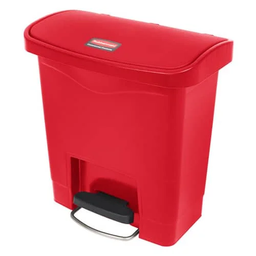 Rubbermaid Slim Jim Resin Front Step Bin 15L - Image 6