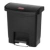 Rubbermaid Slim Jim Resin Front Step Bin 15L - Image 4