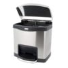 Rubbermaid Slim Jim Stainless Steel Bins - Image 2