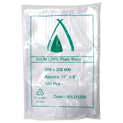 HTP 50 Micron Clear LDPE Bags - Image 4