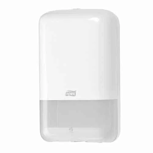 Tork T3 Folded Toilet Paper Dispenser White