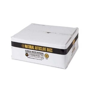 Austar Autoclave Bags 121°C Natural Printed 50um Large - ACB003