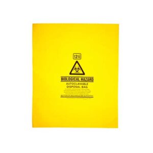 Austar Autoclave Bags 121°C Yellow Printed 50um XL - ACB098