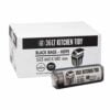 Austar 36L Black Large Kitchen Tidy Liner HDPE - BK36LT/M