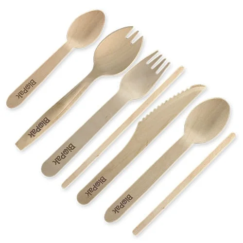 BioPak Wood BioCutlery