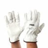 RiggaMate Cow Grain Natural Riggers Gloves - Image 3