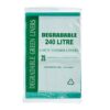 Austar 240L EPI Degradable Garbage Bags Green - ENV240LT - Image 2