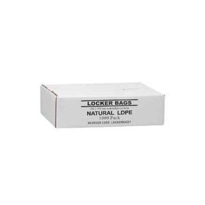 Austar Hospital Locker Bag with Adhesive Strip - LOCKBAG01