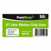 RapidClean Office and Kitchen Tidy Liners 27L - Image 2