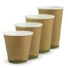 BioPak Kraft Double Wall Hot Cups