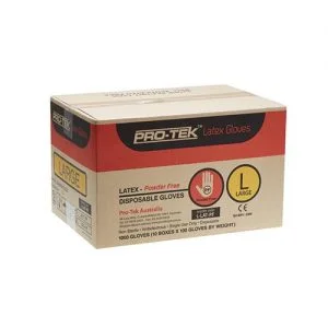 Pro-Tek Latex Gloves Powder Free - Image 13