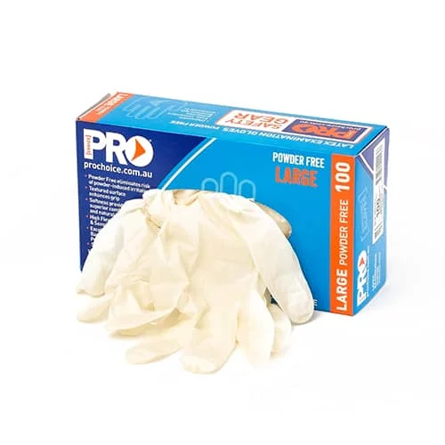ProChoice Natural Latex Examination Gloves - Powder-Free - Image 4
