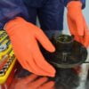 ProVal Orange Nitrile Gloves - Image 3