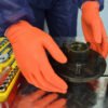 ProVal Orange Nitrile Gloves - Image 4
