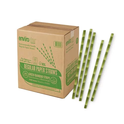 Envirostar Regular Paper Straws 6mm - Image 4