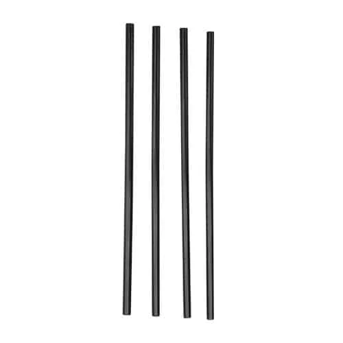 HTP Alfresco Plastic Long Jumbo Straws - Image 2