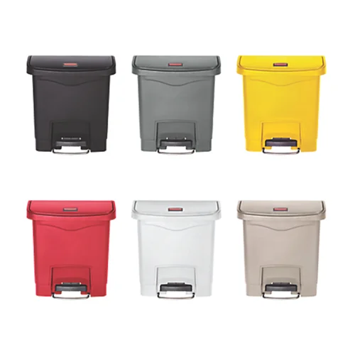 Rubbermaid Slim Jim Resin Front Step Bin 15L
