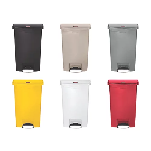 Rubbermaid Slim Jim Resin Front Step Bin 50L