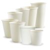 BioPak White Single Wall Hot Cups