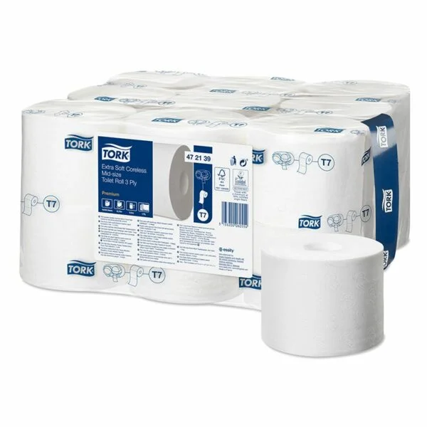 Tork T7 Coreless Mid-Size Toilet Roll System - Image 5