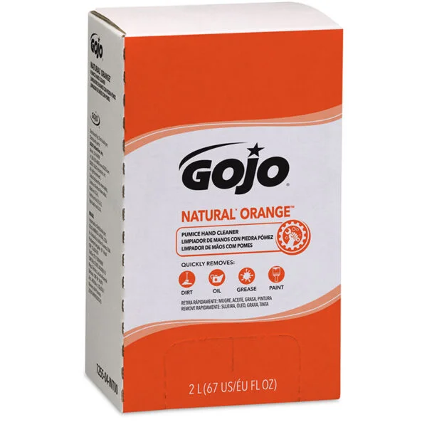 GOJO® NATURAL* ORANGE Pumice Hand Cleaner
