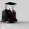 Viper AS1050R Large-Area Ride-On Scrubber Dryer - Image 4