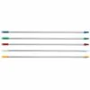 Oates DuraClean Aluminium Handle with Colour 22mm Threaded Adaptor