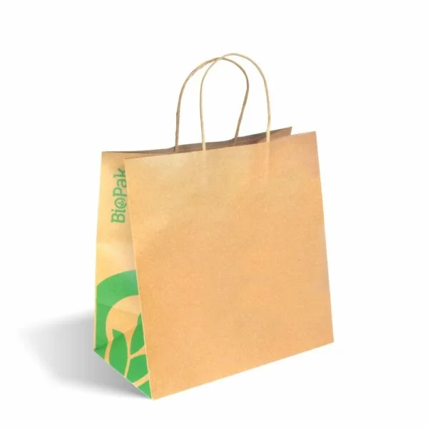 BioPak Kraft Paper Bags Large