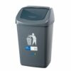 Oates Flip Bin - Grey - Image 2