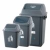 Oates Flip Bin - Grey