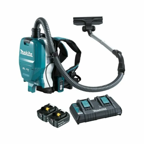 Makita 18Vx2 Brushless Backpack Vacuum Kit