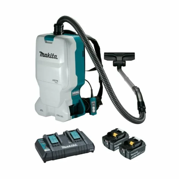 Makita 18Vx2 Brushless Backpack Vacuum Kit