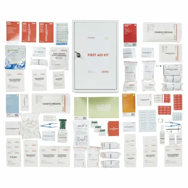 MEDIQ First Aid Kit 5 X Incident Ready Metal Wall Cabinet - Image 3