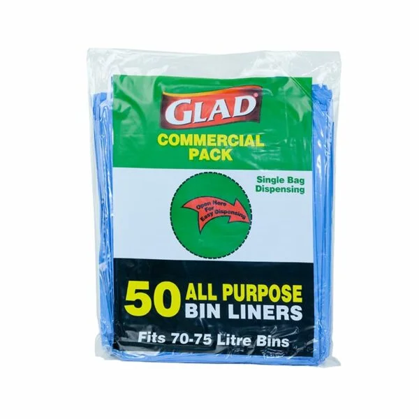 Glad® All Purpose Bin Liner 70-75L