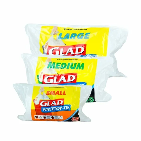 Glad® Wavetop Tie® Tidy Bags