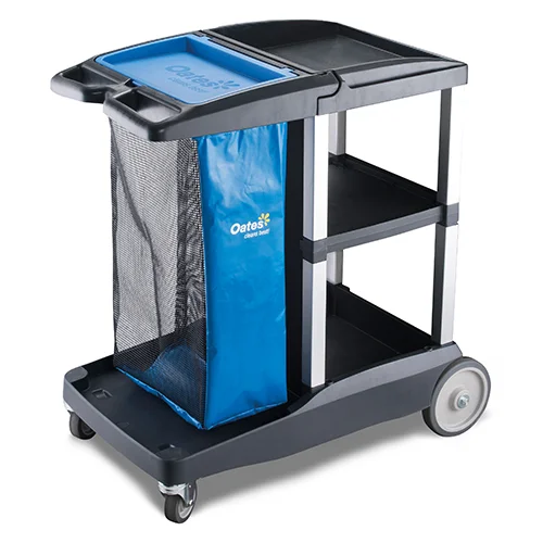 Oates Platinum Housekeeping Cart - Compact