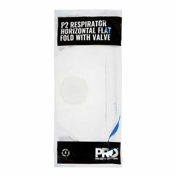 Pro Choice P2 Disposable Respirator Horizontal Flat-Fold with Valve - Image 2