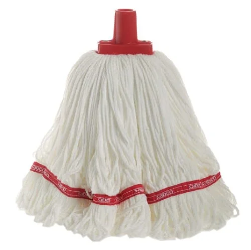 Sabco Professional Premium Grade Microfibre Round Mop Head - Image 4
