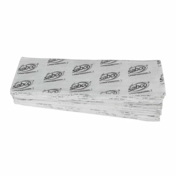 Sabco Professional Ultraclean Disposable Microfibre Flat Mop Pads - 25pk - Image 3