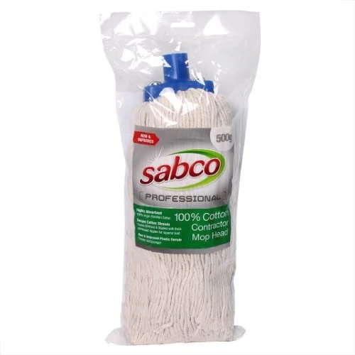 Sabco Professional Premium Contractor Cotton Mop Head - Image 3