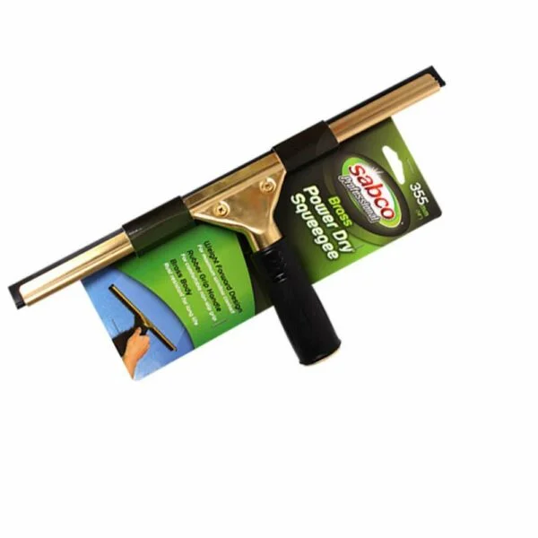Sabco Power Dry Brass Squeegee 35cm
