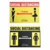 Cleanstar Social Distancing Wall Signs - Image 2
