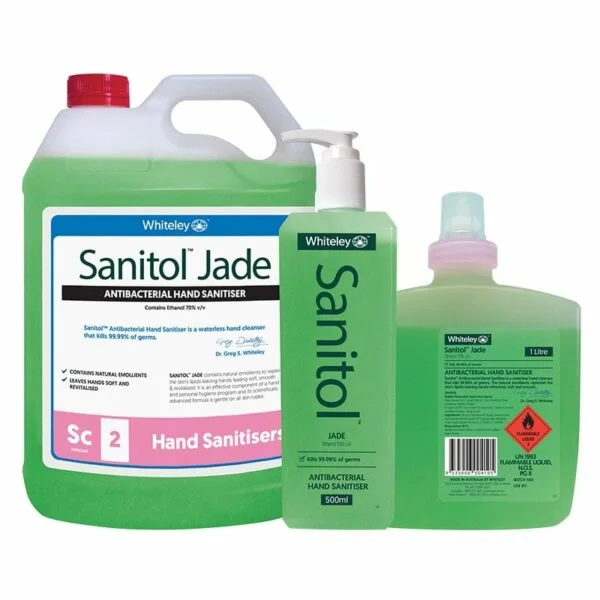 Whiteley Sanitol Jade Antibacterial Hand Sanitiser