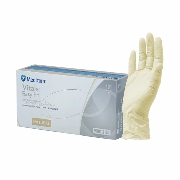 SafeBasics® Easy Fit Latex Gloves PF - Image 3